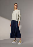 Madly Sweetly Just Pleat It Skirt / MS1224PL ( Colours - Black , Navy ,Taupe )